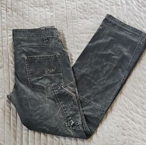 Kuhl Charcoal Distresed Jeans Sz 6